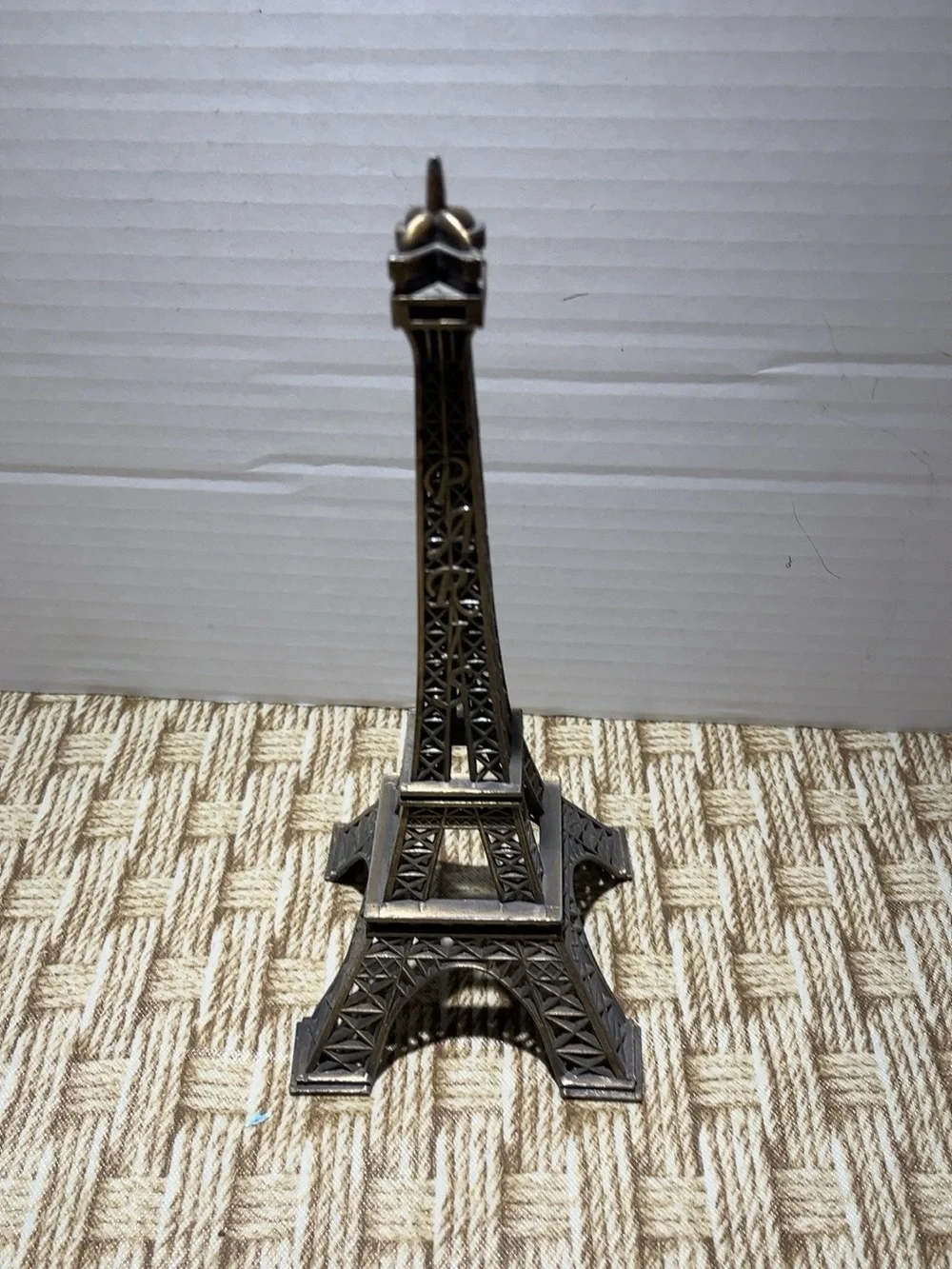 Eiffel Tower Metal Souvenir in Antique Bronze Finish